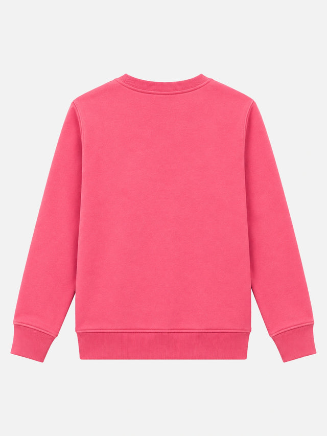 Girls Round Neck Full Sleeve Sweatshirt with Clean Casual Styling for Everyday Comfort and Regular Seasonal Wear