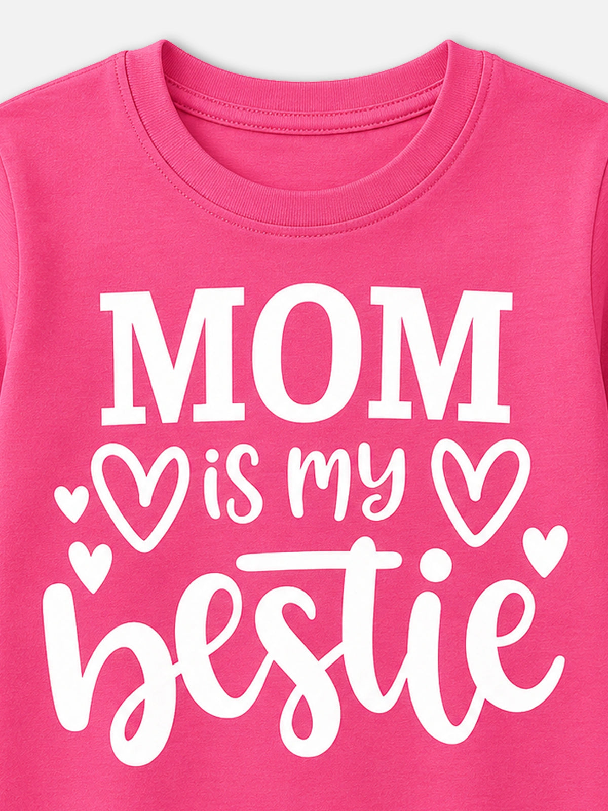 Girls 100% Cotton Printed Round Neck Half Sleeve T-Shirt for Everyday Casual Wear and Regular Comfort