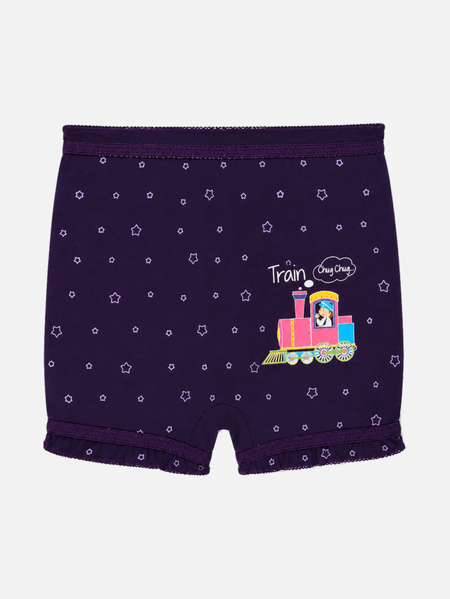 Unisex 100% Cotton Bloomer Innerwear with Relaxed Coverage for Everyday Comfort Essentials - Pack of 3