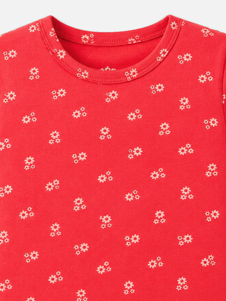 Girls T-Shirt Round Neck Half Sleeves