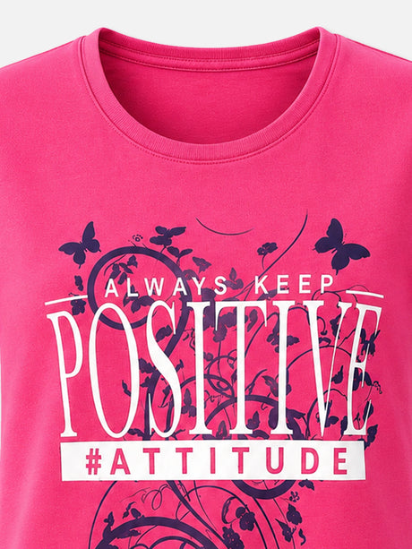 Women T-Shirt Round Neck Half Sleeves