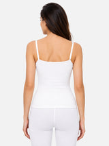 Women Antibacterial Round Neck Sleeveless Thermal Top for Cold-Weather Layering and Winter Innerwear Comfort - Pack of 1