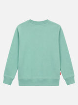 Girls Princess Printed Round Neck Sweatshirt with Full Sleeves for Casual Wear and Cool-Weather Comfort