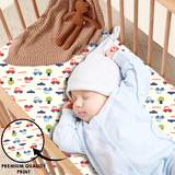 Jurassic Print Fitted Cot Sheet Pack of 2 - Bodycare