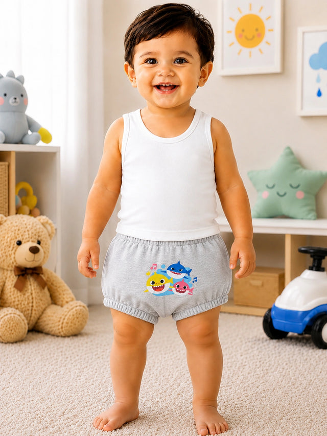 Baby Trunk Innerwear for Everyday Comfort, Easy Movement and Regular Clothing Essentials - Pack of 3
