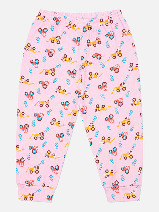 Unisex Baby Thermal Bottom Pyjama for Winter Wear, Warm Base Layer Comfort and Regular Use - Pack of 3