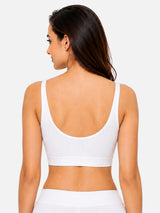 Women Antibacterial Sleeveless Thermal Top with Round Neck Design for Winter Base Layering and Cold-Weather Comfort