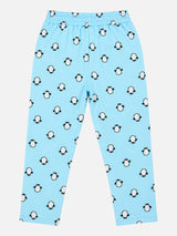 Girls Interlock Printed Track Pant with Regular Fit for Casual Wear, Lounge Comfort and Everyday Movement