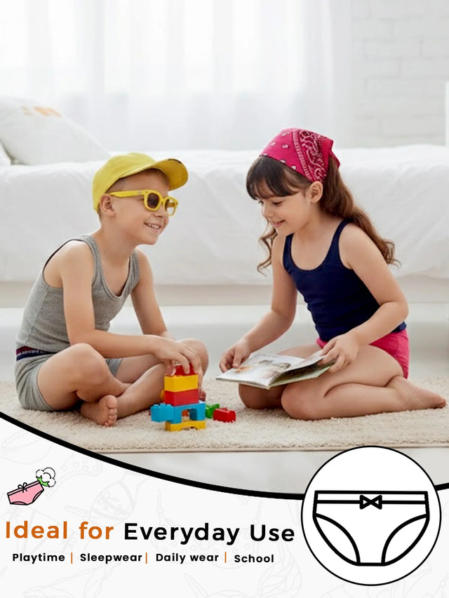 Girls Princess Panty Top Elastic Pack of 3 - Bodycare