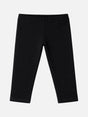 Girls Cotton Spandex Leggings Inner Elastic Stretch Pack of 1 - Bodycare