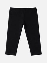 Girls Cotton Spandex Capri with Slim Fit Comfort, Easy Movement Bottom Wear and Everyday Casual Styling - Pack of 1