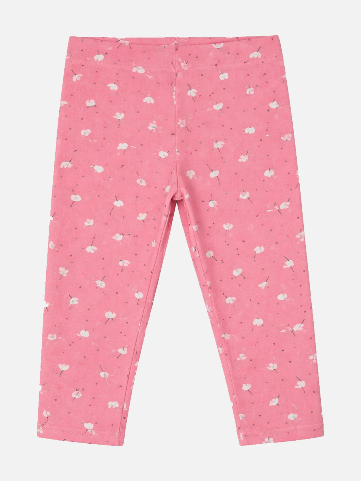 Girls Cotton Spandex Leggings Inner Elastic Stretch Pack of 2 - Bodycare