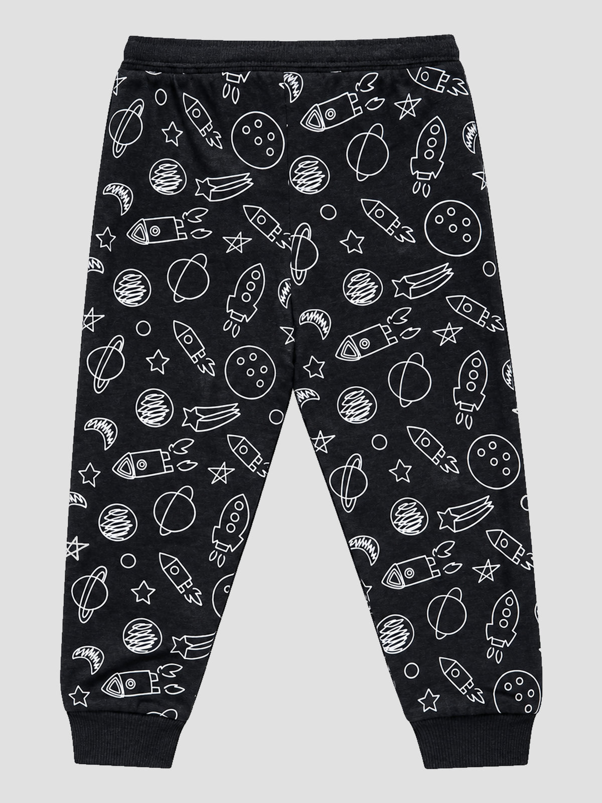 Baby Boys Printed Track Pant for Comfortable Casual Dressing, Lounge Wear and Easy Everyday Movement - Pack of 1