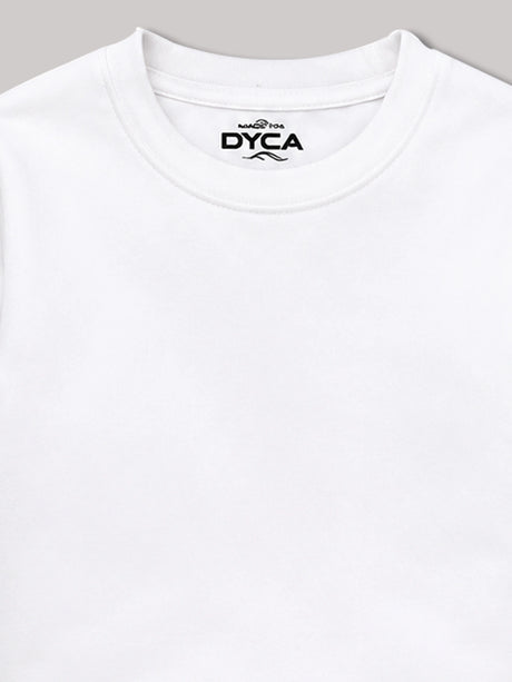 Girls 100% Cotton T-Shirt Round Neck