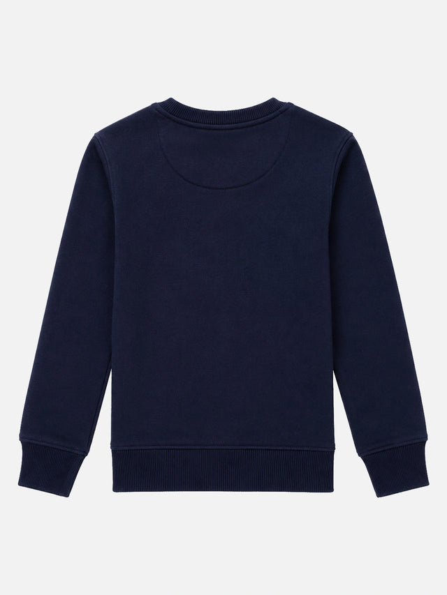 Boys Fleece Round Neck Full Sleeve Sweatshirt for Cozy Winter Wear, Casual Comfort and Everyday Wardrobe Styling - Pack of 1