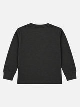 Boys Cotton Solid T-Shirt with Round Neck Full Sleeves for Casual Wear, Layering and Regular Wardrobe Use