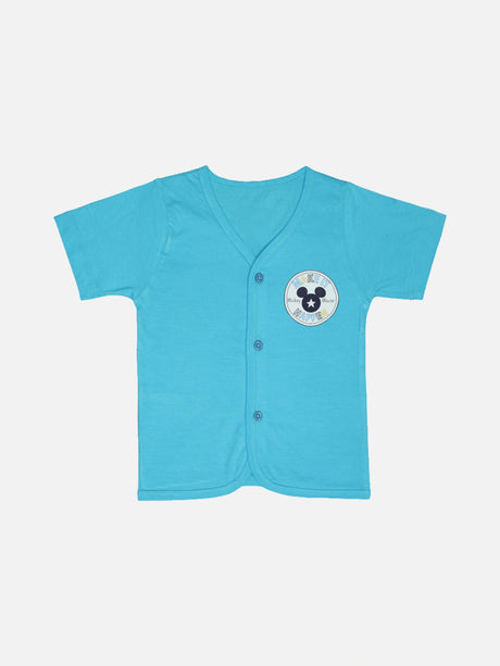 Baby Mickey & Friends 100% Cotton Front Open Half Sleeves Sets