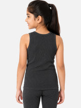 Unisex Sleeveless Thermal Top with Round Neck Design for Winter Base Layering and Cold-Weather Innerwear Comfort