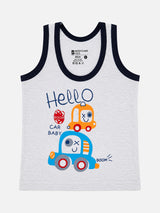 Unisex 100% Cotton Round Neck Sleeveless Baby Set for Everyday Comfort, Easy Dressing and Regular Use