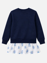 Girls French Terry Sweatshirt for Casual Wear, Layered Comfort, Everyday Styling and Regular Wardrobe Use