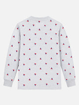 Boys Printed Round Neck Full Sleeve T-Shirt for Casual Wear, Comfortable Coverage and Everyday Wardrobe Use - Pack of 1
