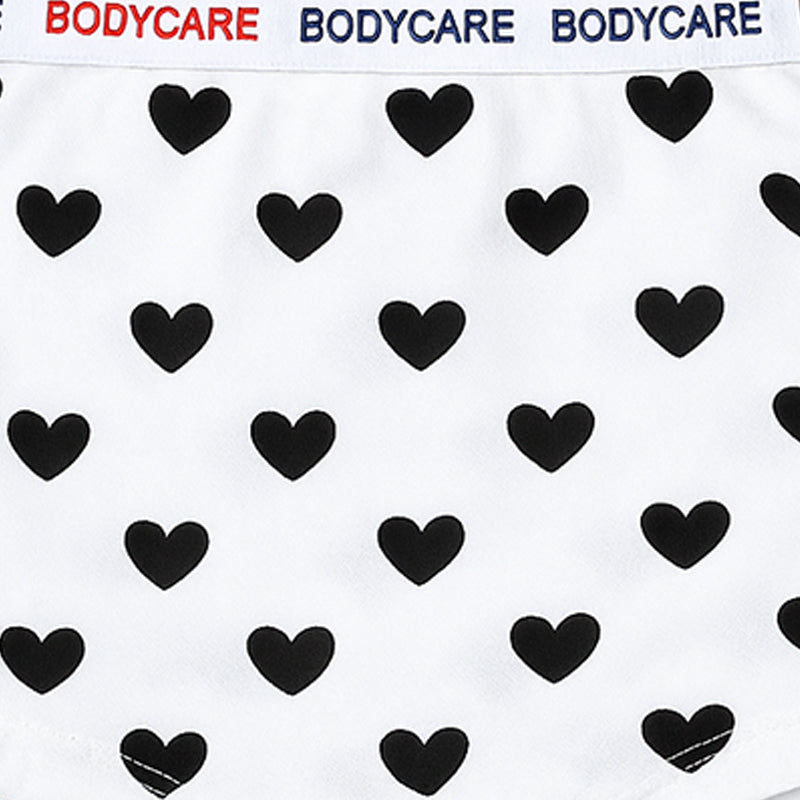 BODYCARE Girl's Premium Cotton Boyshorts Pack of 4 (Color & Print May Vary)