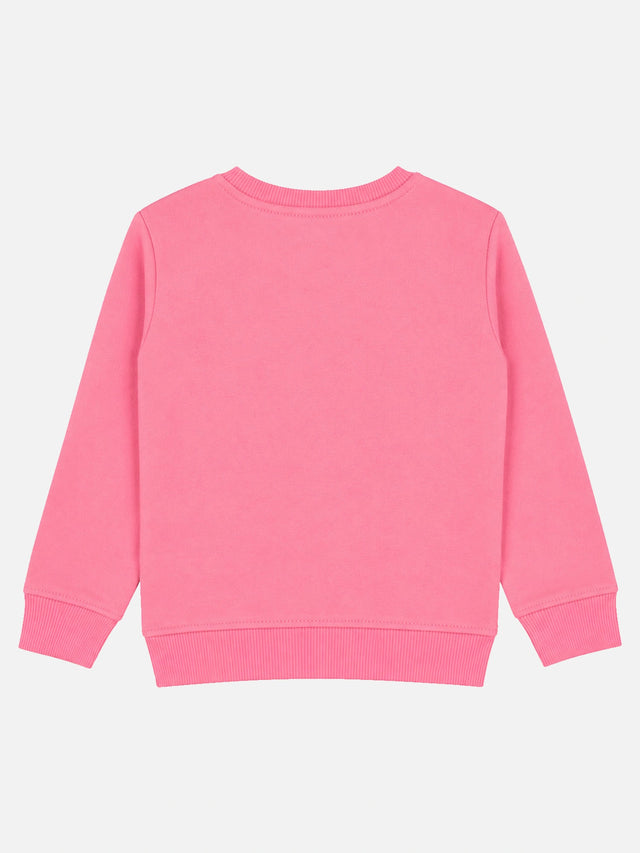 Baby Girls Round Neck Full Sleeve Sweatshirt for Regular Casual Wear, Easy Styling and Comfortable Movement