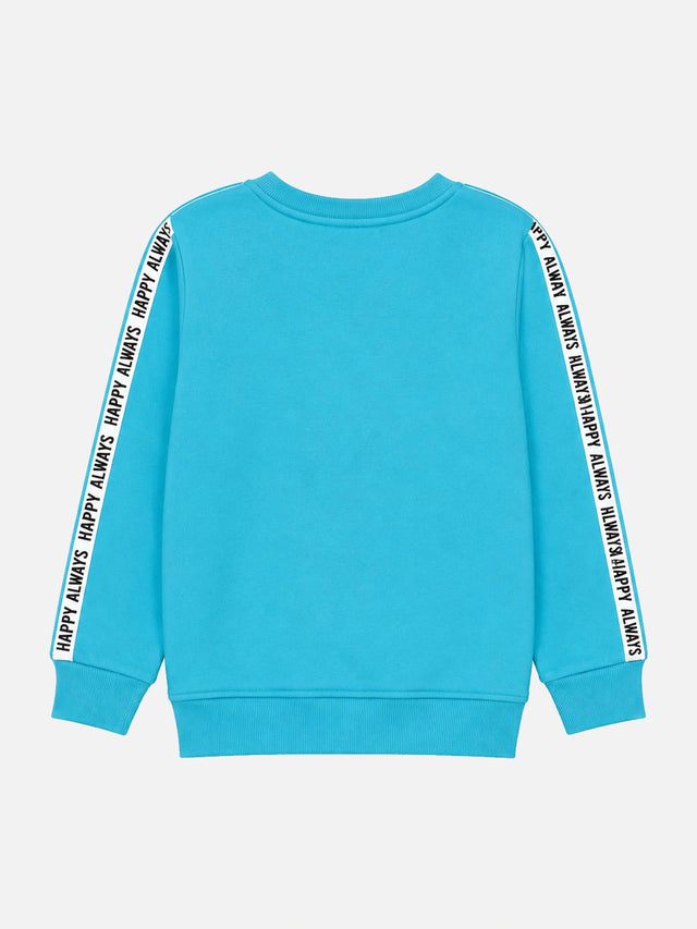 Baby Boys Round Neck Full Sleeve Sweatshirt for Casual Winter Comfort, Regular Wear and Easy Movement