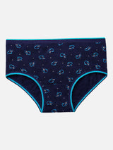 Baby Girls 100% Cotton Panties with Top Elastic Band, Breathable Innerwear Comfort and Tagless Feel - Pack of 6