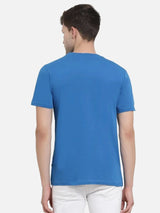 Men T-Shirt Round Neck Half Sleeves with Casual Everyday Styling for Easy Pairing and Layering Comfort