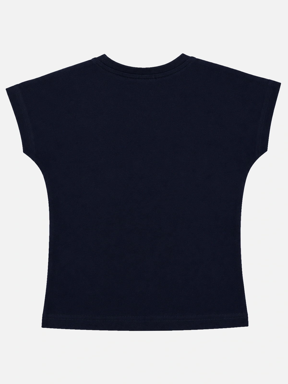 Baby Girls Round Neck Half Sleeve T-Shirt for Casual Wear, Easy Movement, Everyday Comfort and Regular Wardrobe Use
