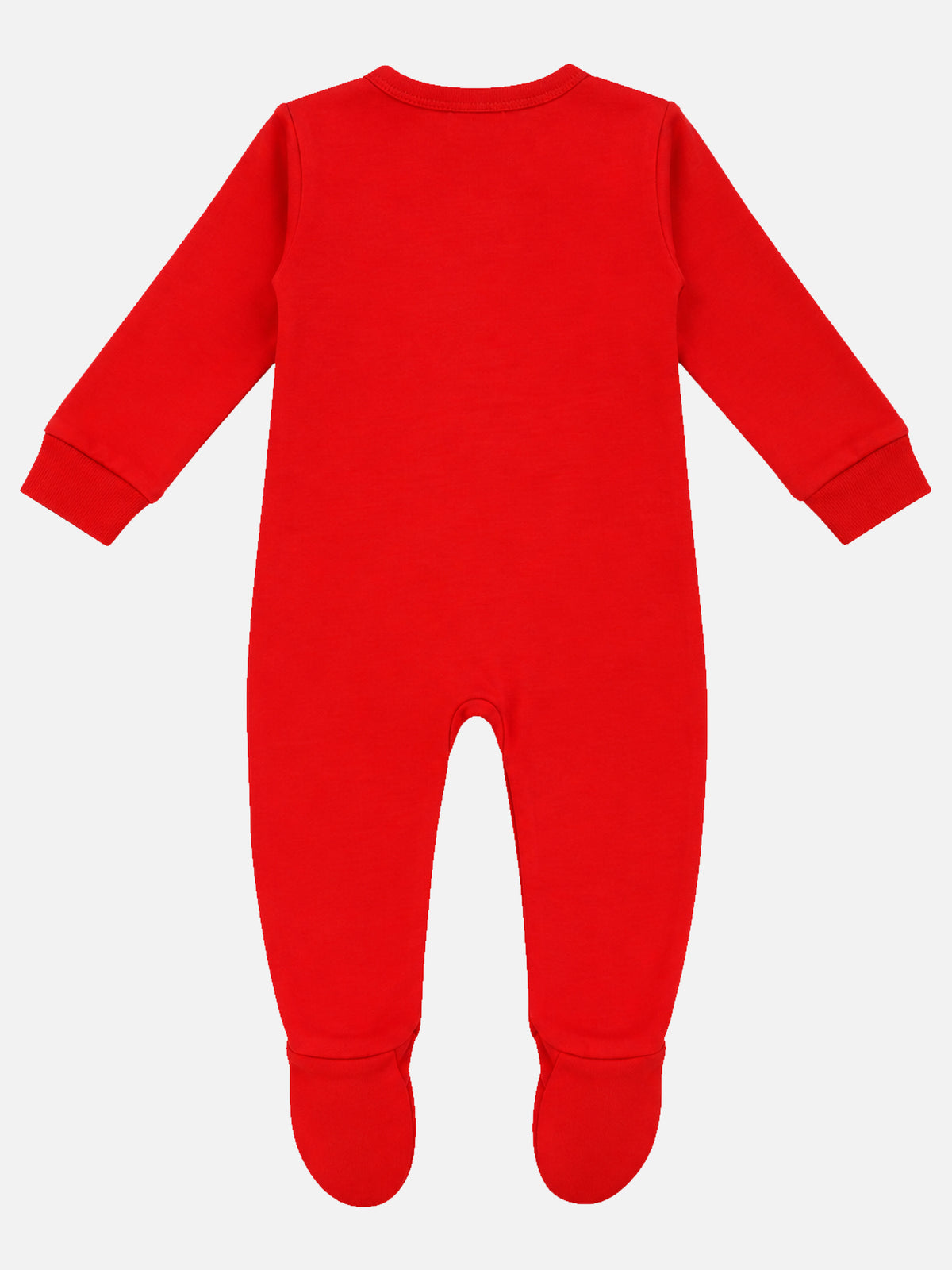 Baby Boys 100% Cotton Front Open Full Sleeve Romper with Sleepsuit Comfort and Easy Dressing for Everyday Use
