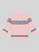Girls Soft Cotton Blend Sweater for Winter Wear, Warm Comfort, Casual Styling and Regular Wardrobe Use
