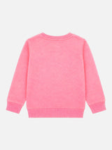 Baby Girls Round Neck Full Sleeve Sweatshirt for Comfortable Casual Wear, Everyday Styling and Regular Use