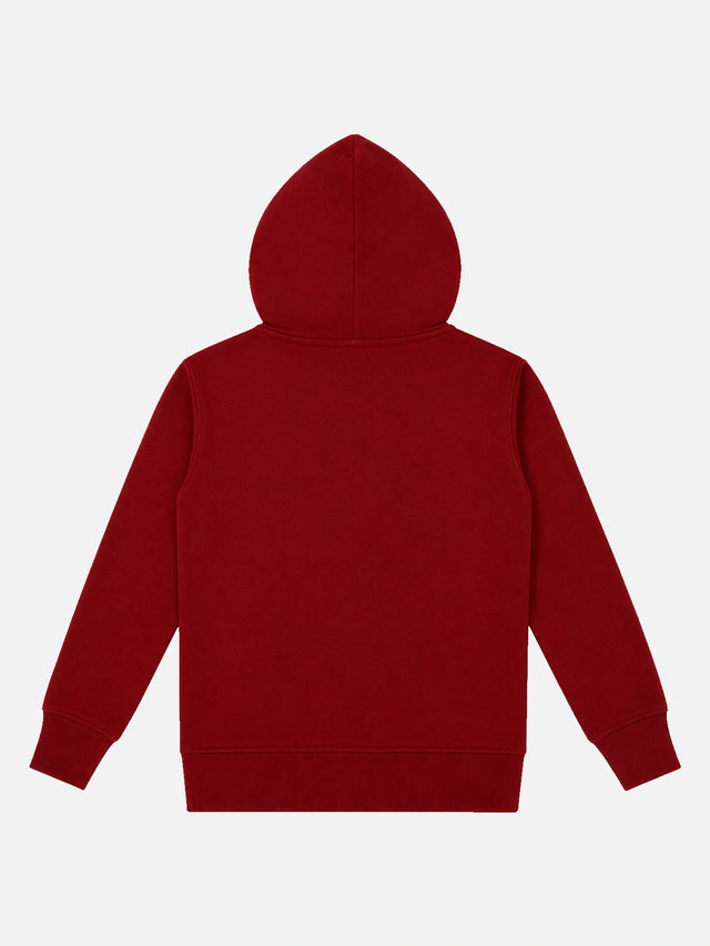 Girls Hooded Full Sleeve Sweatshirt with Round Neck Styling for Casual Wear and Comfortable Winter Use - Pack of 1