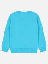 Baby Boys Printed Round Neck Full Sleeve Sweatshirt for Everyday Winter Wear, Casual Comfort and Easy Styling