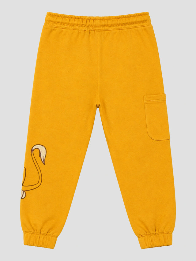 Boys Printed Cotton Track Pant with Regular Fit for Casual Wear, Sports Use, Easy Movement and Everyday Comfort