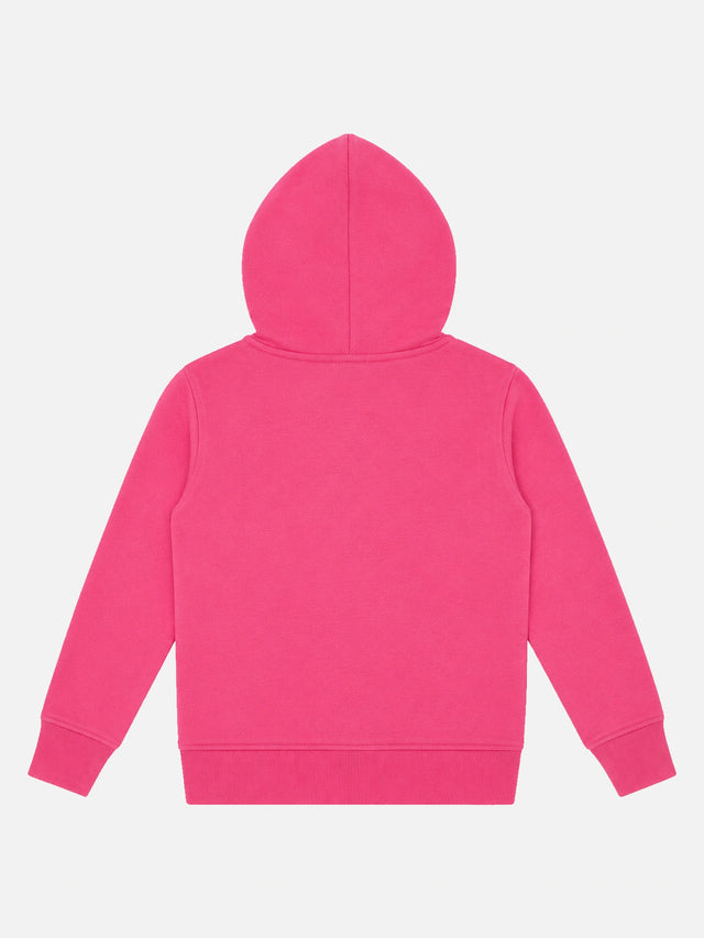 Girls Hooded Full Sleeve Sweatshirt with Round Neck Styling for Casual Wear and Comfortable Winter Use - Pack of 1