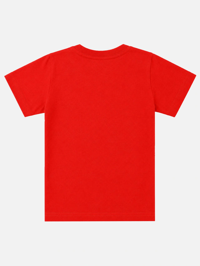 Baby Boys 100% Cotton T-Shirt Round Neck Half Sleeves Regular Fit Top with Soft Breathable Fabric for Daily Wear