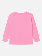 Baby Girls Solid T-Shirt Round Neck Full Sleeves Casual Wear Top for Playtime, Travel and Everyday Outfits - Pack of 1
