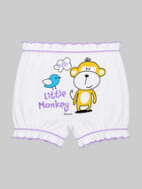 Unisex 100% Cotton Bloomer Innerwear with Comfortable Fit for Everyday Coverage and Wardrobe Essentials - Pack of 3