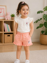 Baby Girls Shorts with Soft Fabric and Easy Fit for Daily Summer Wear, Outdoor Play and Comfortable Casual Styling