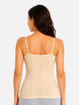 Women Round Neck Sleeveless Thermal Top for Winter Base Layering, Cold-Weather Comfort and Everyday Innerwear - Pack of 1