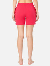 Women 100% Cotton Shorts with Side Pockets, Casual Regular Fit and Comfortable Everyday Styling Essentials