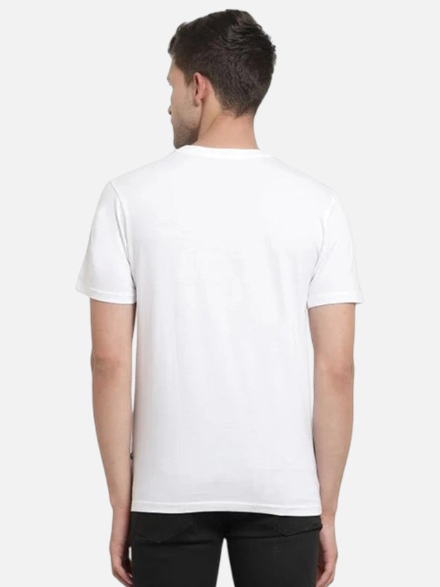 Men T-Shirt Round Neck Half Sleeves with Clean Everyday Styling for Casual Wear and Wardrobe Basics Essentials