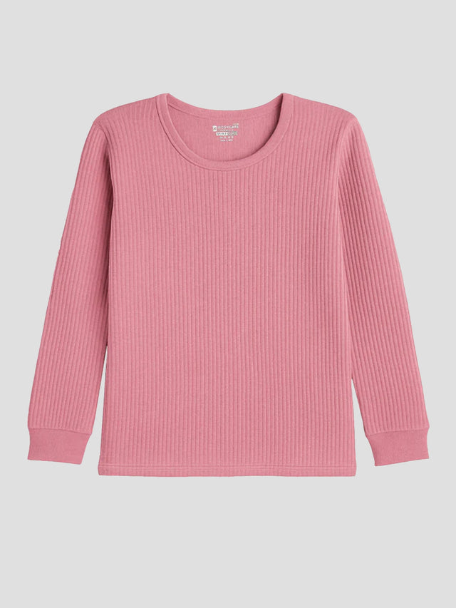 Unisex Full Sleeve Thermal Top with Round Neck Design for Warm Winter Wear and Comfortable Innerwear Use - Pack of 1