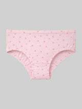 Girls Cotton Panty Underwear with Inner Elastic for Comfortable Daily Innerwear, Easy Wear and Smooth Movement - Pack of 3