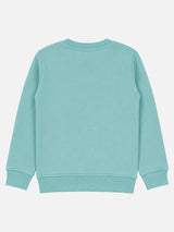 Baby Boys French Terry Printed Sweatshirt Pullover with Full Sleeves and Soft Cotton Fabric for Winter Wear
