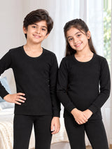 Unisex Antibacterial Round Neck Full Sleeve Thermal Top for Winter Innerwear Comfort and Warm Base Wear - Pack of 2