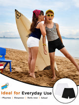 Girls Cotton Boyshorts with Secure Comfortable Fit and Gentle Waistband for Everyday Innerwear Use - Pack of 4